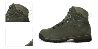 Women's outdoor shoes Garmont Pordoi Nubuck GTX Olive Green/Light Green UK 7.5 4