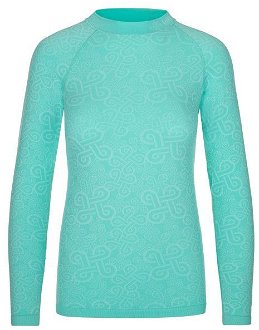 Women's seamless thermal underwear Kilpi CAROL-W turquoise