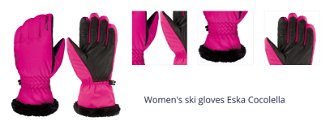 Women's ski gloves Eska Cocolella 1