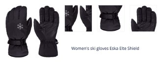 Women's ski gloves Eska Elte Shield 1