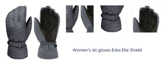 Women's ski gloves Eska Elte Shield 1