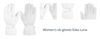 Women's ski gloves Eska Luna 1