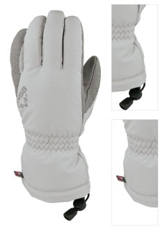 Women's ski gloves Eska White Cult 3