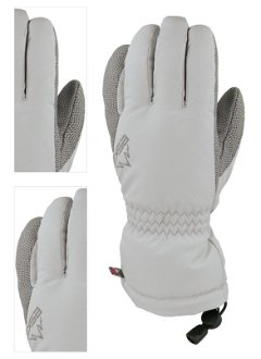 Women's ski gloves Eska White Cult 4