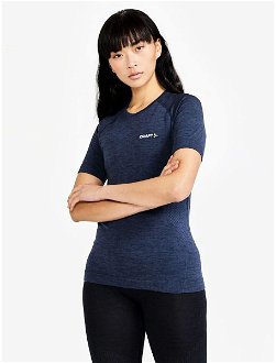 Women's T-Shirt Craft Core Dry Active Comfort SS Navy Blue