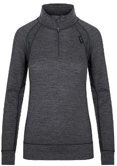 Women's thermal underwear with long sleeves KILPI JAGER-W dark gray 2