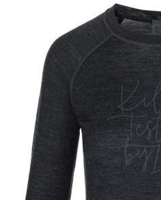 Women's woolen thermal T-shirt KILPI MAVORA TOP-W black 6