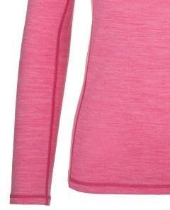 Women's woolen thermal T-shirt KILPI MAVORA TOP-W pink 8