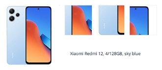 Xiaomi Redmi 12, 4/128GB, Sky Blue 1