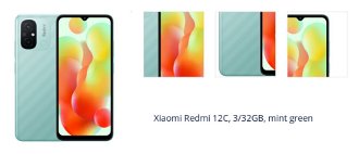 Xiaomi Redmi 12C, 3/32GB, mint green 1