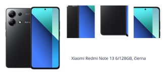 Xiaomi Redmi Note 13 6/128GB, čierna 1