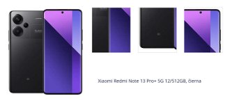Xiaomi Redmi Note 13 Pro+ 5G 12/512GB, čierna 1