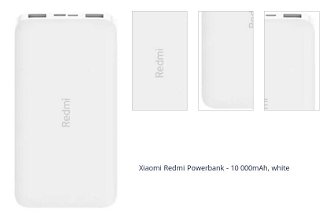 Xiaomi Redmi Powerbank - 10 000mAh, white 1