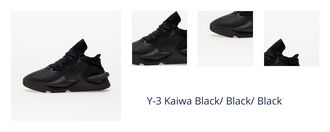 Y-3 Kaiwa Black/ Black/ Black 1