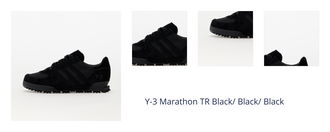 Y-3 Marathon TR Black/ Black/ Black 1