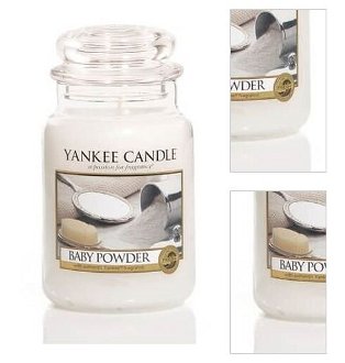 Yankee Candle Aromatická sviečka Candle Classic veľký Baby Powder 623 g 3