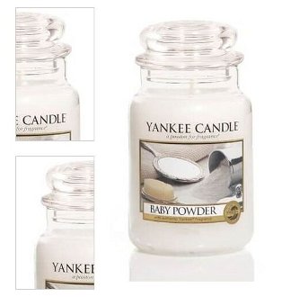 Yankee Candle Aromatická sviečka Candle Classic veľký Baby Powder 623 g 4