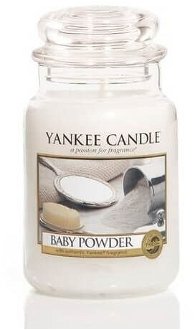 Yankee Candle Aromatická sviečka Candle Classic veľký Baby Powder 623 g