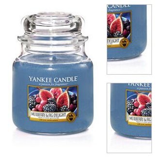 Yankee Candle Aromatická sviečka Classic malý Mulberry & Fig Delight 104 g 3