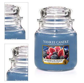 Yankee Candle Aromatická sviečka Classic malý Mulberry & Fig Delight 104 g 4