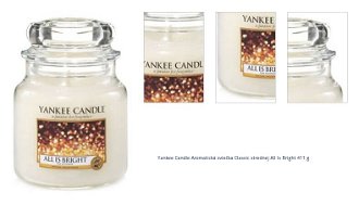 Yankee Candle Aromatická sviečka Classic strednej All Is Bright 411 g 1