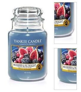 Yankee Candle Aromatická sviečka Classic veľký Mulberry & Fig Delight 623 g 3