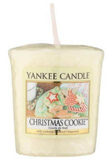 Yankee Candle Aromatická votívny sviečka Vianočné pečivo (Christmas Cookie) 49 g 2