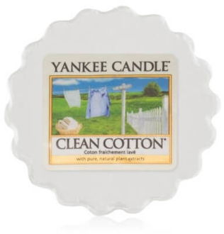 Yankee Candle Vonný vosk do aromalampy Clean Cotton 22 g