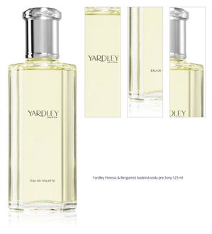 Yardley Freesia & Bergamot toaletná voda pre ženy 125 ml 1