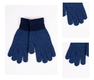 Yoclub Man's Gloves RED-0073F-AA50-001 Navy Blue 3