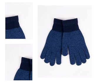 Yoclub Man's Gloves RED-0073F-AA50-001 Navy Blue 4
