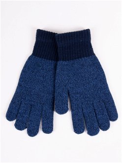 Yoclub Man's Gloves RED-0073F-AA50-001 Navy Blue