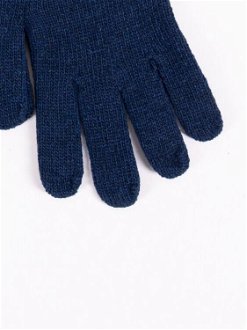 Yoclub Man's Gloves RED-0074F-AA50-006 Navy Blue 9