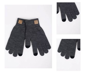 Yoclub Man's Gloves RED-0219F-AA50-012 3