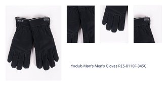 Yoclub Man's Men's Gloves RES-0110F-345C 1