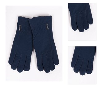 Yoclub Man's Men's Gloves RES-0111F-195C Navy Blue 3