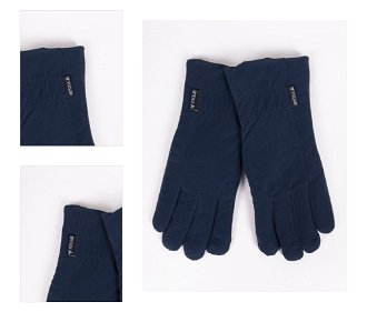 Yoclub Man's Men's Gloves RES-0111F-195C Navy Blue 4