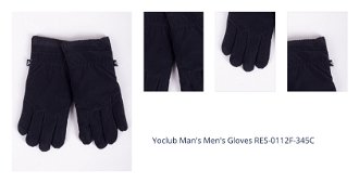 Yoclub Man's Men's Gloves RES-0112F-345C 1