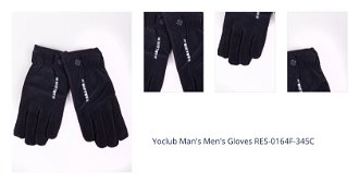 Yoclub Man's Men's Gloves RES-0164F-345C 1