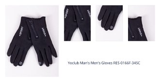 Yoclub Man's Men's Gloves RES-0166F-345C 1