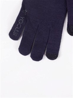 Yoclub Man's Men's Touchscreen Gloves RED-0243F-AA5E-005 Navy Blue 8