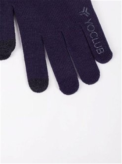 Yoclub Man's Men's Touchscreen Gloves RED-0243F-AA5E-005 Navy Blue 9