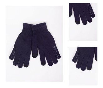 Yoclub Man's Men's Touchscreen Gloves RED-0243F-AA5E-005 Navy Blue 3