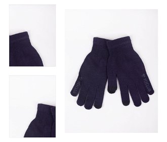 Yoclub Man's Men's Touchscreen Gloves RED-0243F-AA5E-005 Navy Blue 4