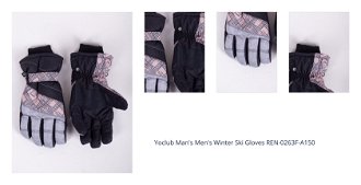Yoclub Man's Men's Winter Ski Gloves REN-0263F-A150 1