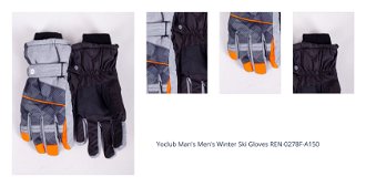 Yoclub Man's Men's Winter Ski Gloves REN-0278F-A150 1