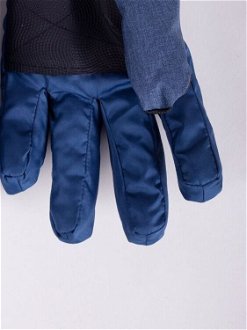 Yoclub Man's Men's Winter Ski Gloves REN-0281F-A150 Navy Blue 9