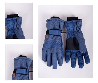 Yoclub Man's Men's Winter Ski Gloves REN-0281F-A150 Navy Blue 4