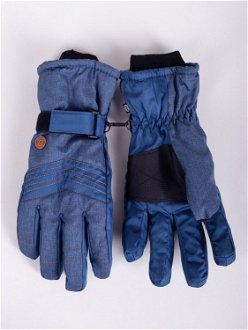 Yoclub Man's Men's Winter Ski Gloves REN-0281F-A150 Navy Blue 2