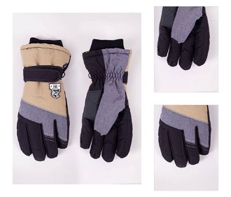 Yoclub Man's Men'S Winter Ski Gloves REN-0302F-A150 3